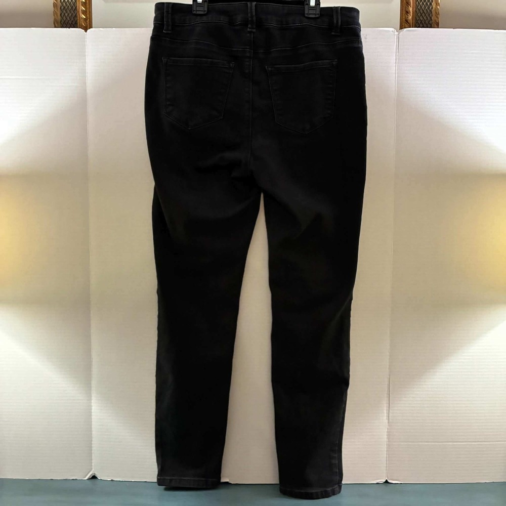d.jeans Skinny Jeans Womens 12 Black High Rise Stretch Denim Pants MA0312